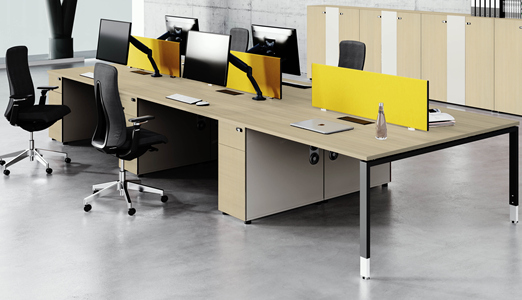 現(xiàn)代職員辦公桌【四】